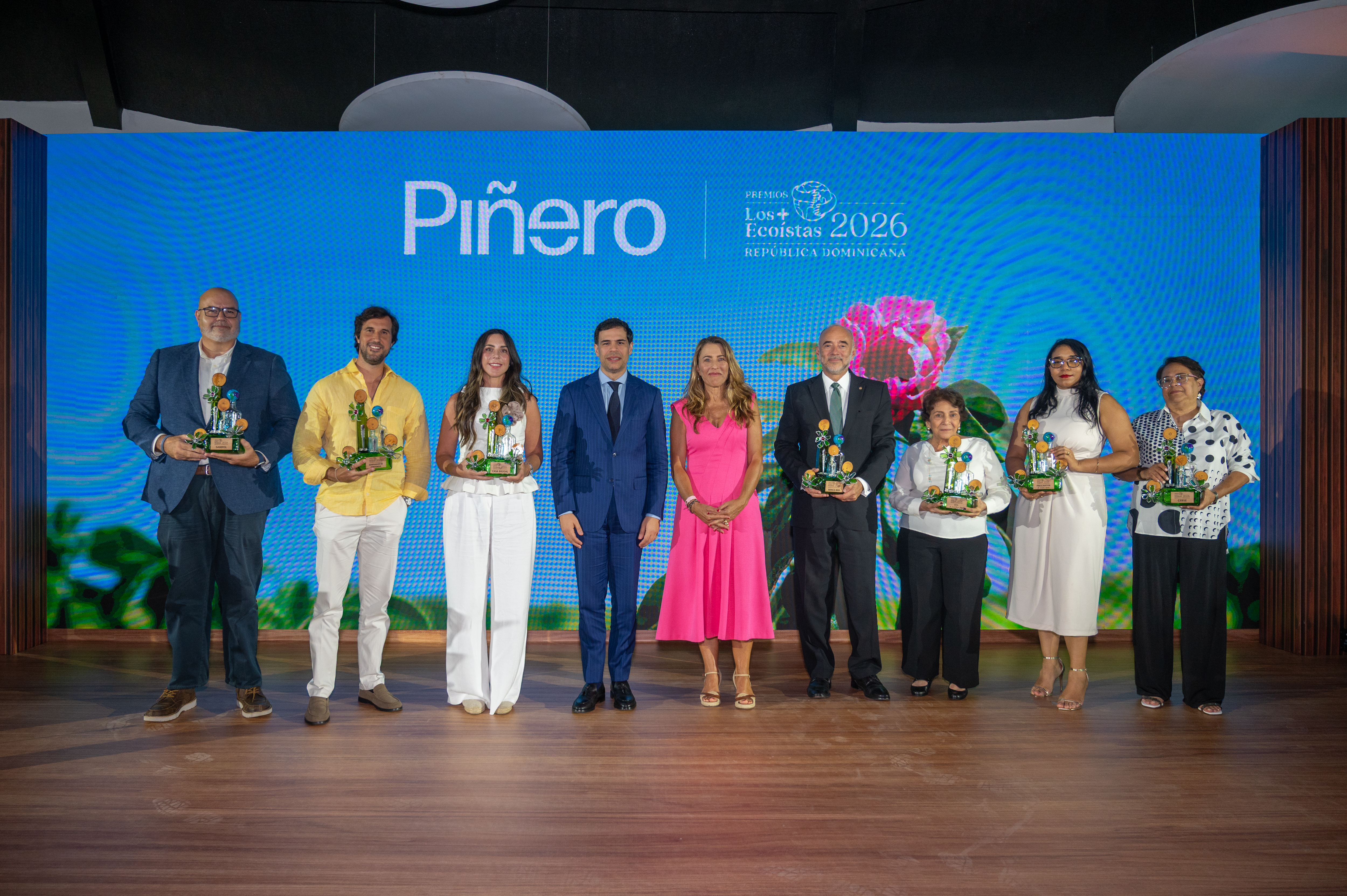 Ganadores de la tercera edición de los Premios Los Ecoístas de Piñero