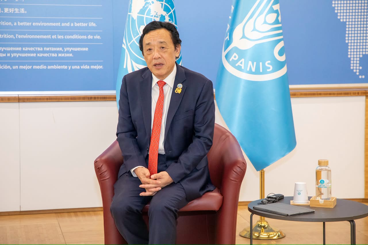 Director de la Organización de las Naciones Unidas para la Alimentación y la Agricultura (FAO), Qu Dongyu