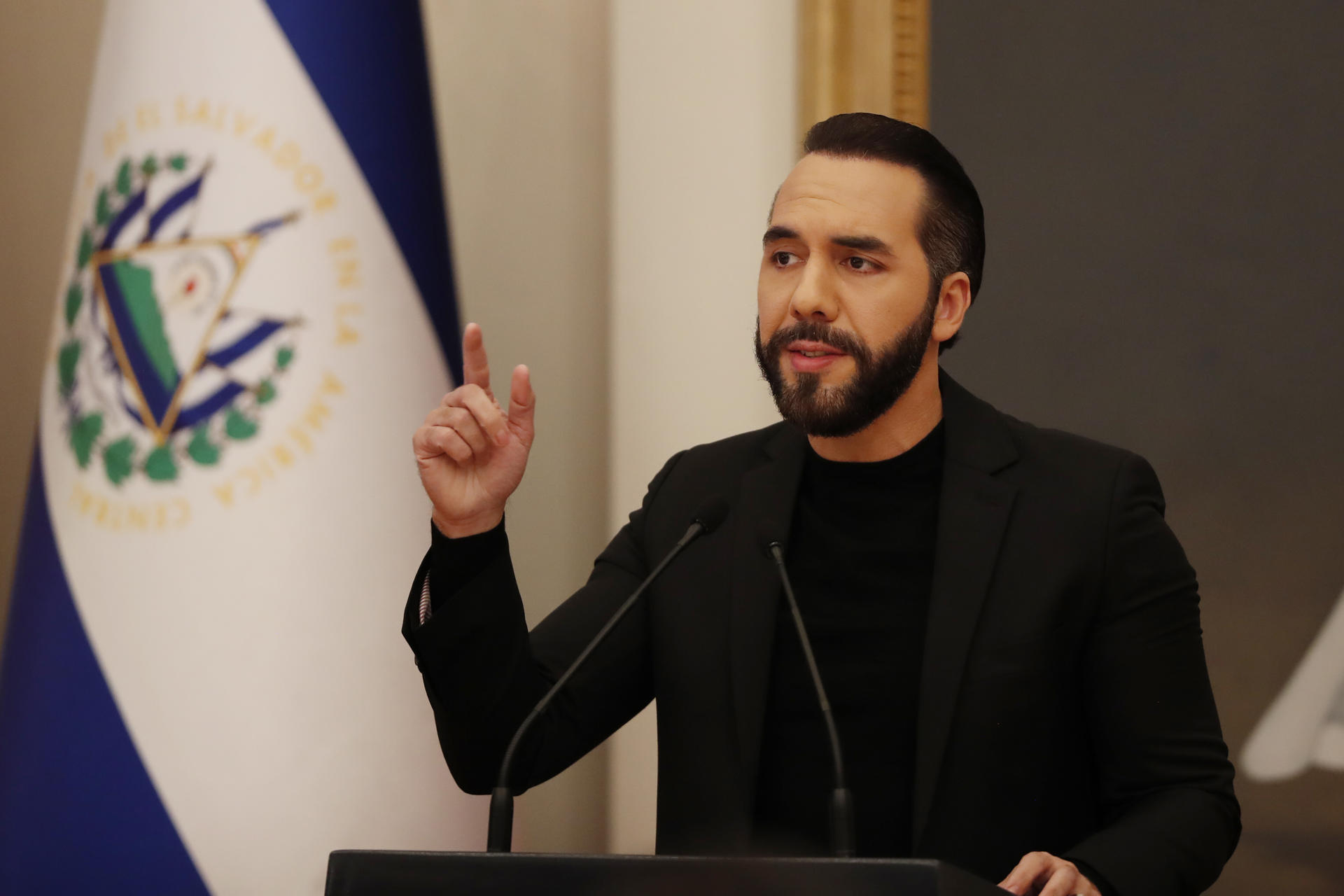 Foto de archivo del presidente de El Salvador, Nayib Bukele. EFE/Rodrigo Sura