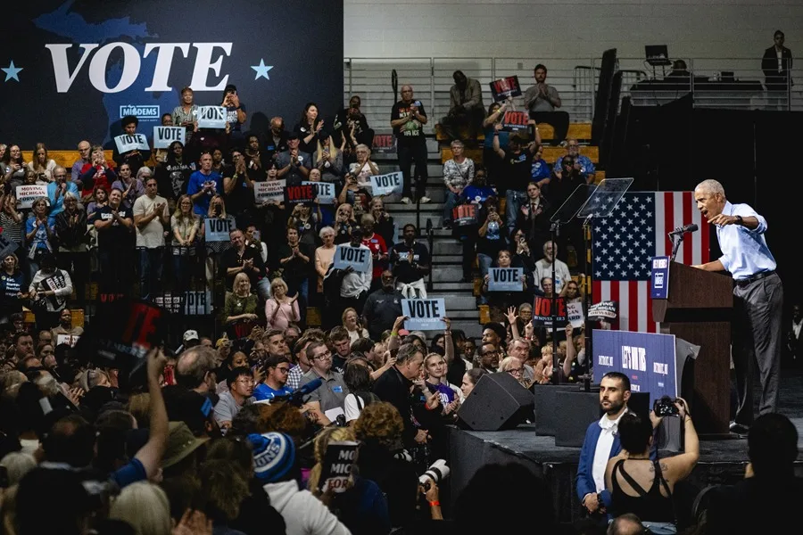 Obama apoya a candidatos demócratas en Ohio y tacha de cruel y corrupta a la administración Trump
