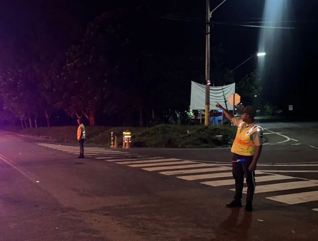 La DIGESSET restablece el tránsito en la Carretera Noreste Juan Pablo II