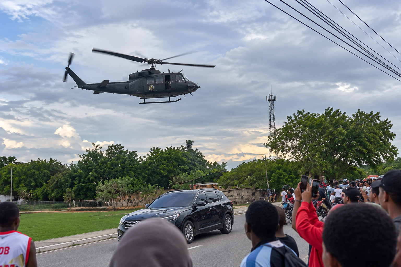 Helicópteros militares de El Salvador aterrizan en Jimaní