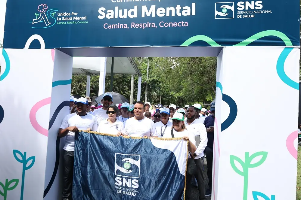 SNS realiza caminata y llama a eliminar estigma y fortalecer la prevención