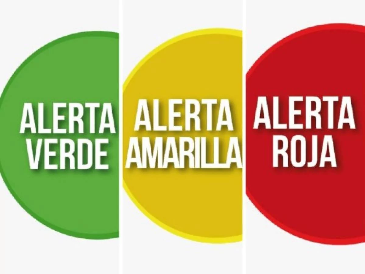 Alertas verdes, amarillas y rojas en caso de vaguada y medidas de prevención
